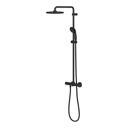 Душова система термостатична Grohe QuickFix Vitalio Start System 250 266772430, Чорний матовий - мініатюра 6
