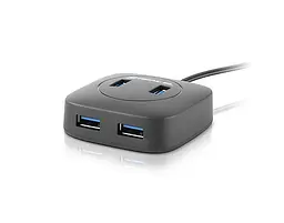 USB-хаб Real-el HQ-187 4 ports - мініатюра 3
