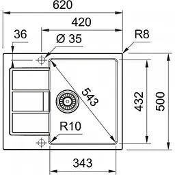 Кухонна мийка Franke S2D 611-62 143.0627.382 - мініатюра 5