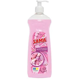 Засіб для ручного миття посуду Sama Coconut 1000 г (4820270632147)