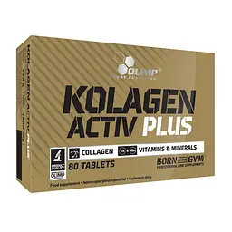 Препарат для суглобів і зв'язок Kolagen Activ Plus Sport Edition, 80 таблеток Olimp fit0019386