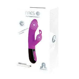 Вибратор-кролик Adrien Lastic Ares 2.0 для стимуляции точки G и клитора, 20.6х3.8 см фиолетовый - миниатюра 7