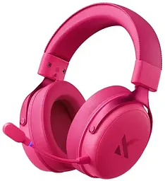 Навушники MCHOSE V9 Pro / Бездротова ігрова гарнітура / 2.4G / Bluetooth з мікрофоном / Pink