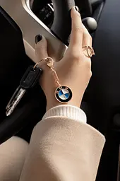 Брелок з червоного золота BMW (БМВ) (з9013.1) - мініатюра 4