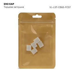 Торцева заглушка для LED стрічки VIDEX VL-LST-CB65-FC07 (5pcs) VIDEX (29166-000) - мініатюра 5