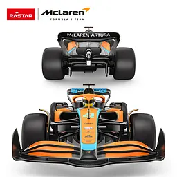 Машинка McLaren F1 MCL36 помаранчевий RASTAR модель 1:12 Автомобіль на дистанційному керуванні + пульт - мініатюра 4