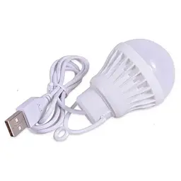 Светодиодная лампочка PC-1130 с подключением USB.