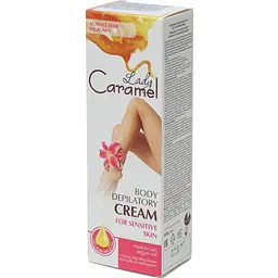Крем для депіляції Lady Caramel For Sensitive Skin 100 мл - мініатюра 4