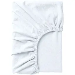 Простирадло на резинці Cosas з вареної бавовни SNOW 160х200х20 см (01WashedCottonWhite_160x200x20)