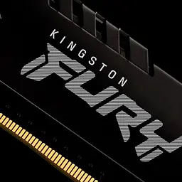 Оперативна пам'ять Kingston Fury Beast Black DDR4, 16GB/3200 (KF432C16BB/16) - мініатюра 7
