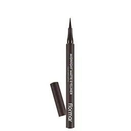 Підводка-фломастер для повік Flormar Midnight Matte Eyeliner коричнева