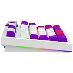 Клавіатура Lorgar KBP70TKLW Pro Wireless TKL EN/UA White (LRG-KBP70TKLW-WH-US) - мініатюра 5
