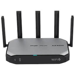 Двохдіапазонний маршрутизатор серії Ruijie Reyee RG-EG105GW-X, Wi-Fi 6, 283×172×46 мм