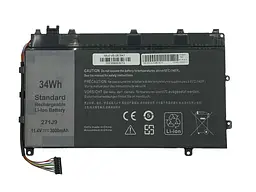 Акумулятор для ноутбука Dell 271J9 Latitude 7350 11.1V Black 2200 mAh - мініатюра 2