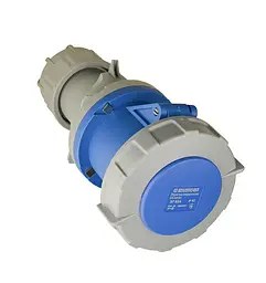 Розетка переносна P3 63А IP67 2P+PE UCombi АСКО-УКРЕМ (A0080010122) - мініатюра 2
