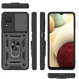 Ударостійкий чохол Camshield Serge Ring for Magnet для Samsung Galaxy M53 5G - мініатюра 4