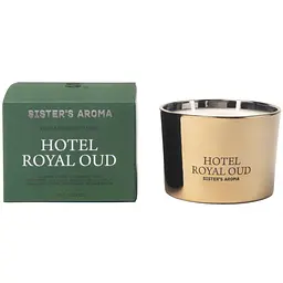 Ароматична свічка Sister's Aroma Hotel Royal Oud 150 г