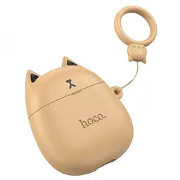 Bluetooth Стерео Гарнітура Hoco EW45 TWS Коричневий - мініатюра 2