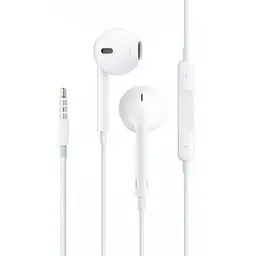 Навушники-гарнітура Earpods Remote Mic для iPhone 5/5S White MD827 - мініатюра 3