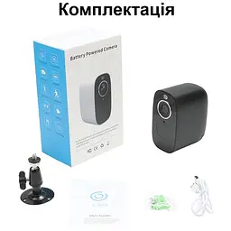 4G камера відеоспостереження вулична з великим акумулятором 10 400 мАг LCTEK S30 до 10 днів роботи (100966) - мініатюра 6