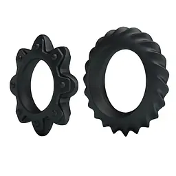Ерекційні кільця Ring Flowering чорні - мініатюра 7