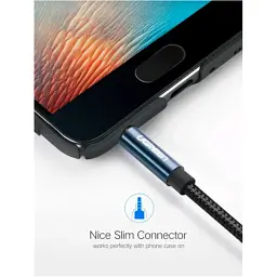Кабель мультимедійний 3.5mm M to 3.5mm F 1.0m AV118 blue Ugreen (40673) - мініатюра 9