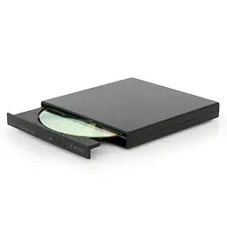 Оптичний привід Gembird Gembird, Black, DVD+/-RW, USB 2.0 (DVD-USB-02) - мініатюра 2