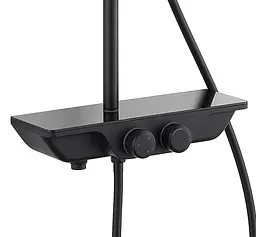 Душова система Dusel Marella Black (247307000), Чорний матовий - мініатюра 6