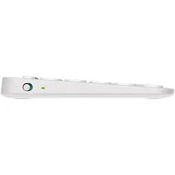 Клавіатура Logitech K380s Pebble Keys 2 Bluetooth White (920-011852) [96064] - мініатюра 3