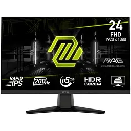 Монітор MSI 24` MAG 242F (9S6-3BC51T-007) [151599]