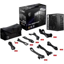 Блок живлення MSI MPG A1000G PCIE5 [93732] - мініатюра 9