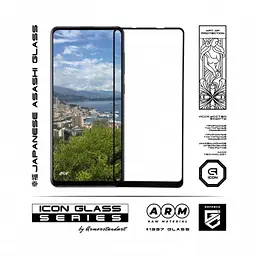 Скло захисне Armorstandart Icon Samsung A21s Black (ARM56243-GIC-BK) - мініатюра 2