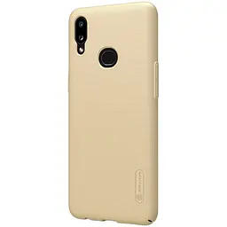 Чохол-накладка Nillkin Super Frosted Shield Case Samsung Galaxy A10s A107F Gold - мініатюра 3