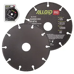 Alloid Pro. Диск алмазний по металу 125мм