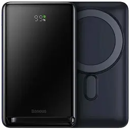 Зовнішній аккумулятор магнітний бездротової Baseus Magnetic Bracket Wireless 10000mAh 20W PPCX000003 - мініатюра 2