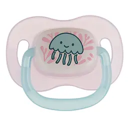 Пустушка Canpol babies Love&Sea силіконова кругла 0-6 місяців в асортименті (34/900) - мініатюра 2