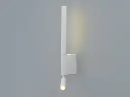 Бра настінне LED Diasha F3700WH, 5W, 275 лм, 3000K, білий акрил, метал, сучасний стиль - мініатюра 3