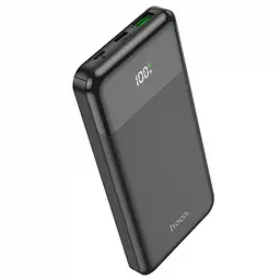 Зовнішній акумулятор Power bank HOCO J102 Cool figure 20 W 10000 Mah + QC03 батарея заряджання Чорний - мініатюра 2