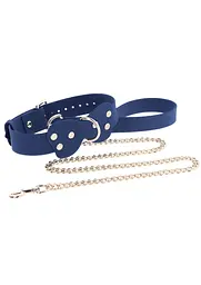 Нашийник з повідцем Taboom Silicone Supreme Collar and Leash синій - мініатюра 6