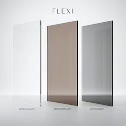 Душова стінка Rea Flexi 70x195 transparent black KPL-K99168 - мініатюра 7