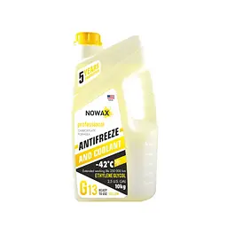 Антифриз Nowax Yellow G13 жовтий 10 кг (NX10007) - мініатюра 2