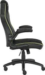 Геймерське крісло GT Racer чорне із зеленим (X-2760 Black/Green) - мініатюра 3