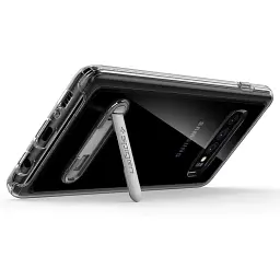 Чохол-накладка Spigen Slim Armor для Samsung Galaxy S10+ SM-G975 Crystal Clear (606CS25394) - мініатюра 5