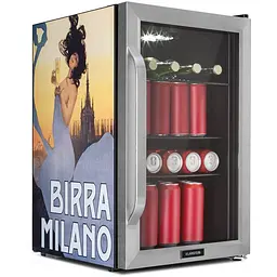 Холодильник для напоїв Klarstein Beersafe 70 Birra Milano Edition (10046061)