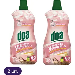 Кондиціонер для прання DOA Ніжна пудра концентрований 3 л (1.5 л х 2 шт.)