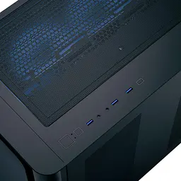 Корпус AeroCool P500C-G-BK-v1 (ACCM-PN01043.11) Black без БЖ - мініатюра 7