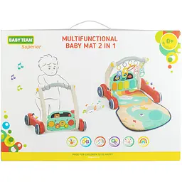 Багатофункціональний дитячий розвиваючий килимок Baby Team 2 в 1 (8590) - мініатюра 7