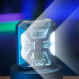 Багатофункціональний ліхтар D69 з Li-Ion акумулятором, індикацією заряду, запальничкою та ЗУ Type-C (46813-d69_244)