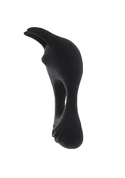 Ерекційне кільце ToyJoy Ivy Lotus C-Ring, 10 см (чорний) - мініатюра 4