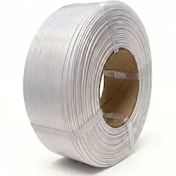 Пластик для 3D-принтера Тірапласт PETG Refill 1.75 мм 1,0 кг white (25296/25219)
